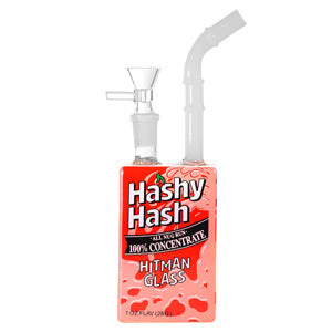 Unbranded Glass Juice Box (7031) 7.0" Hashy Hash