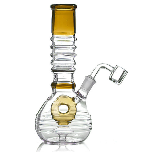 Unbranded Glass Doughnut (7131) 8.5" Brown