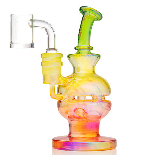aLeaf Glass Fab Egg With 14 mm Thermal Banger (7148) 7.0" Rasta