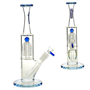 Boss Glass Shower with 6 Arms STR (7535) 12.0" Blue