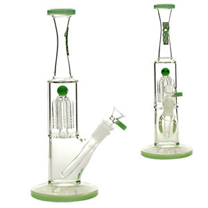 Boss Glass Shower with 6 Arms STR (7535) 12.0" Milky Green