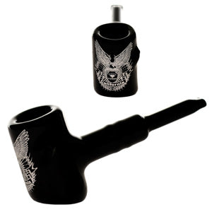 Diamond Glass Glass Sherlock (7678) 5.5" Black