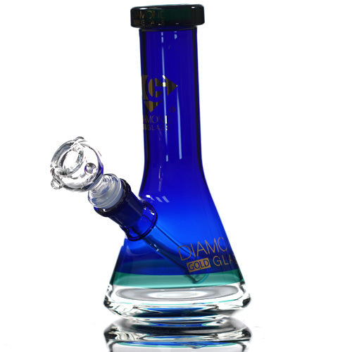 Diamond Glass Glass BK (8269) 8.0" Blue