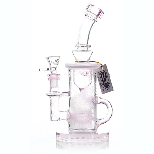 6B Glass Glass Recycle (8280) 9.5" Pink