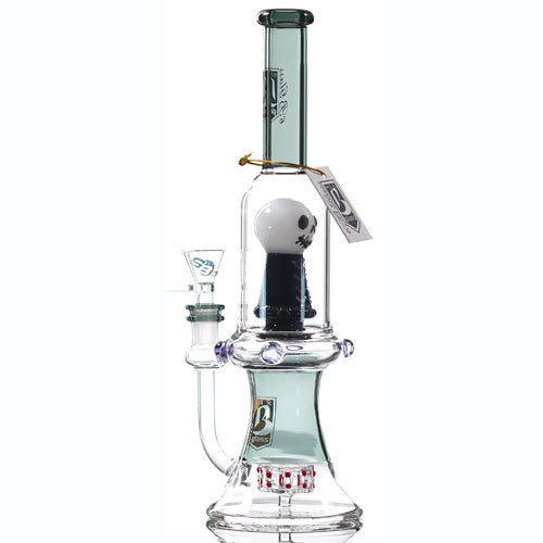 6B Glass Glass Ball Face (8282) 11.0" Black