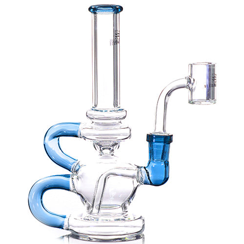 Helios Glass Glass Recycle (8424) 8.0" Blue