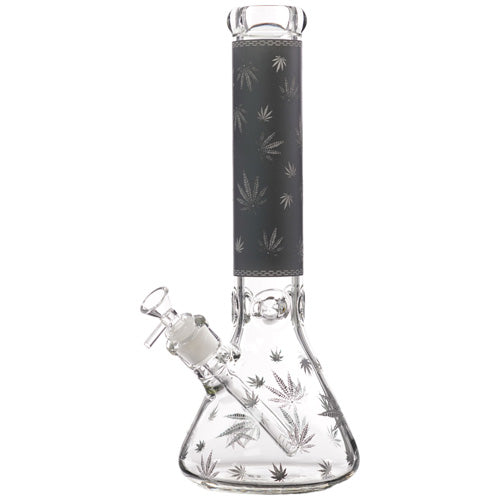 6B Glass Glass 9mm Beaker (8450) 13.5" D Grey Weed