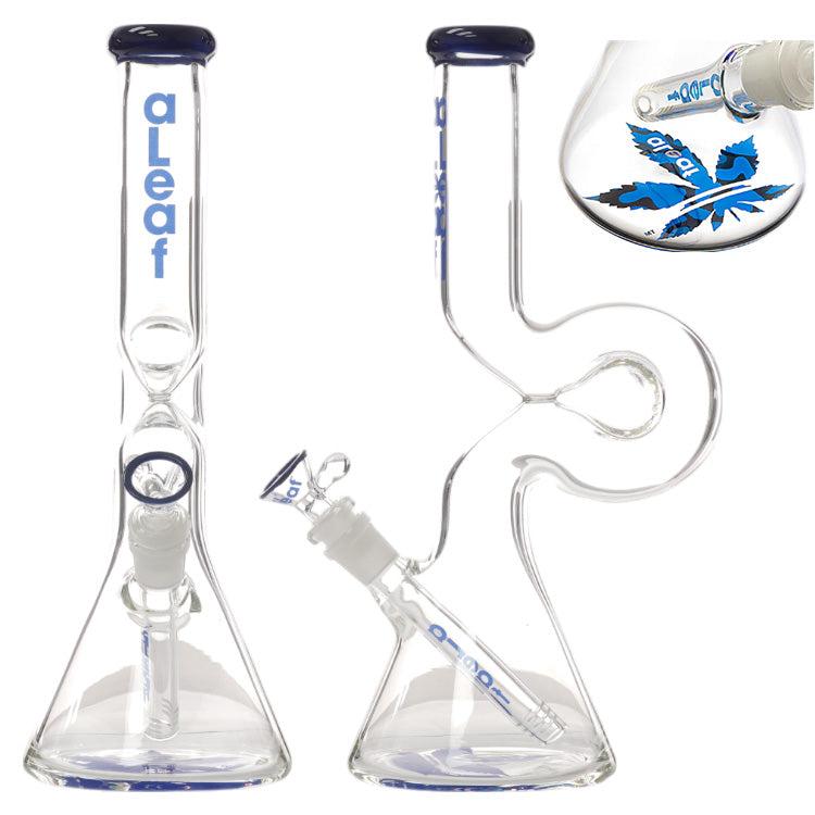 aLeaf Glass BK (8537) 12.0" Blue