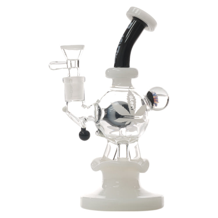 aLeaf Glass Lily Bomb (8541) 8.0" White