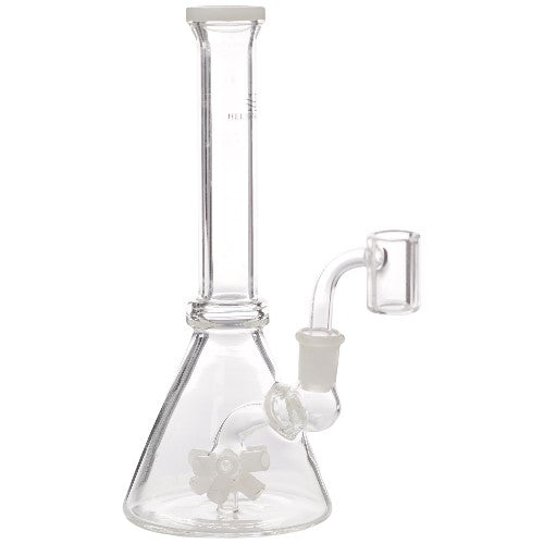Helios Glass Glass Shower (8808) 8.0" White