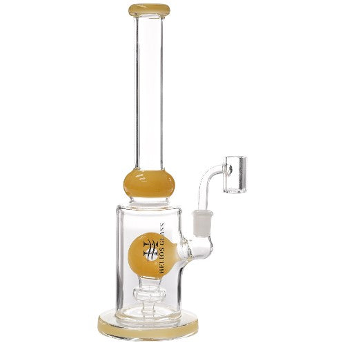 Helios Glass Glass Donut (8809) 12.0" Brown