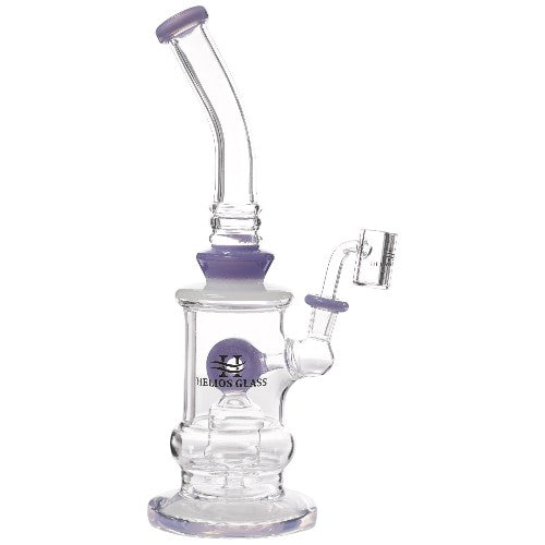 Helios Glass Glass Donut (8812) 14.0" Purple