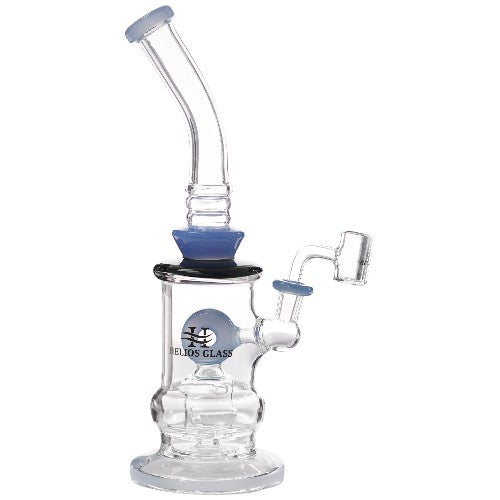Helios Glass Glass Donut (8812) 14.0" Blue