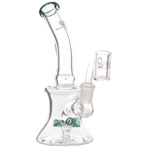 Helios Glass Glass Shower (8819) 6.0" Teal