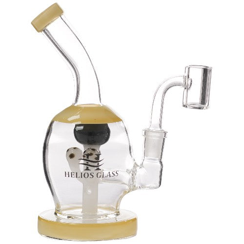 Helios Glass Glass Ball (8823) 8.0" Brown
