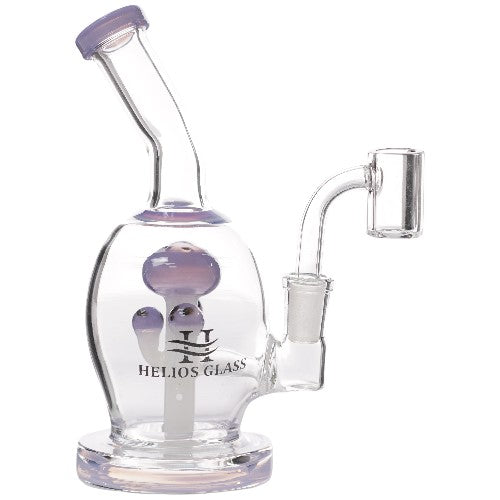 Helios Glass Glass Ball (8823) 8.0" Purple