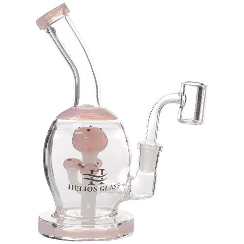 Helios Glass Glass Ball (8823) 8.0" Pink