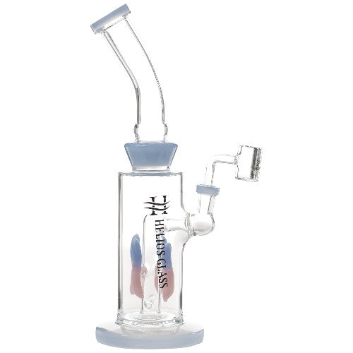 Helios Glass Glass With 4mm Banger (8826) 12.0" Blue