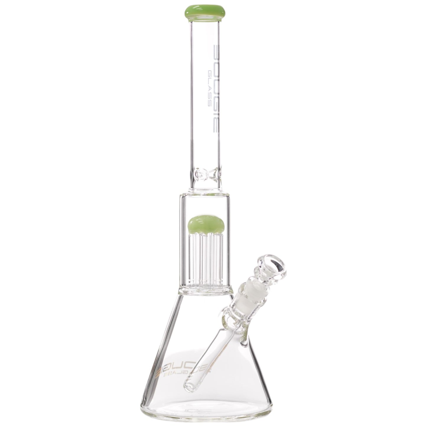 Bougie Glass Beacker Perc (8833) 15.0" Milky Green