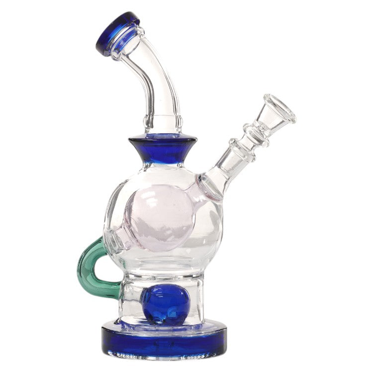 Unbranded Glass Ball Inside (8888) 10.0" Blue