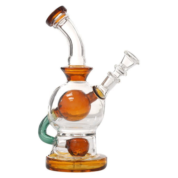 Unbranded Glass Ball Inside (8888) 10.0" Brown