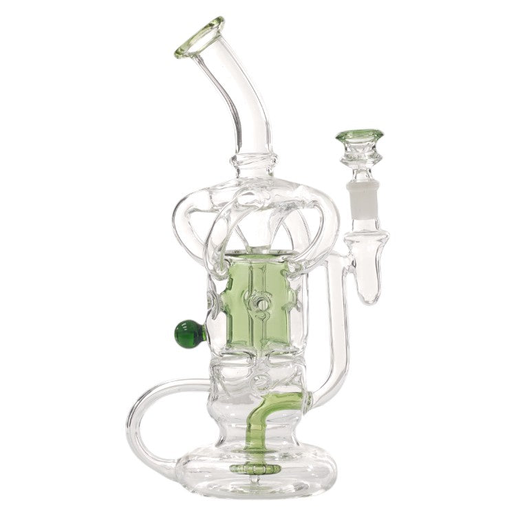 Unbranded Glass Recycler (8894) 12.0" Green