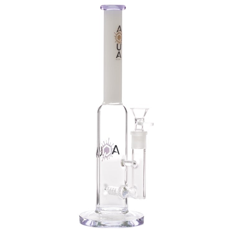 Aqua Glass Skinny Tube (8921) 12.0" Purple