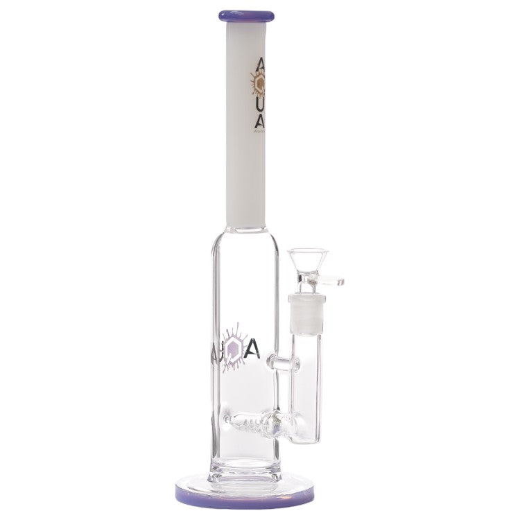 Aqua Glass Skinny Tube (8921) 12.0" Milky Purple