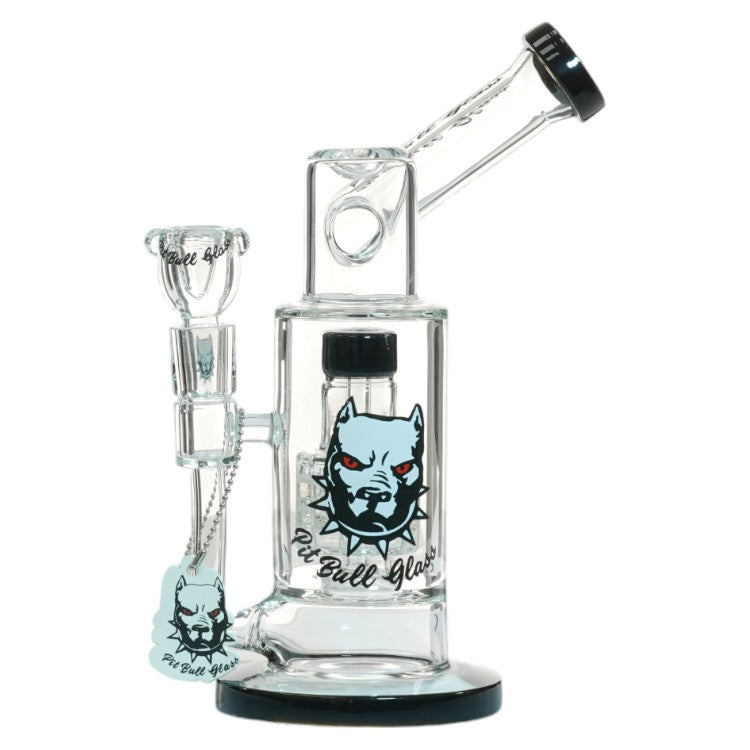 Pit Bull Glass Glass Shower (8958) 10.0" Black