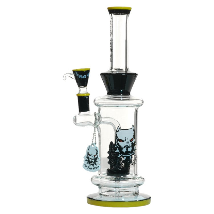 Pit Bull Glass Glass Shower (8960) 12.0" Yellow