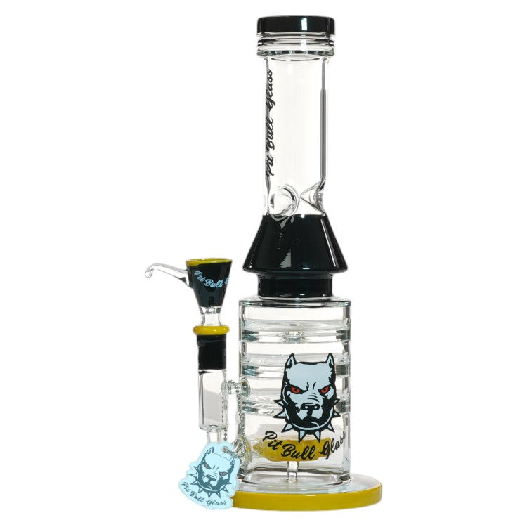 Pit Bull Glass Glass Shower (8962) 12.0" Yellow