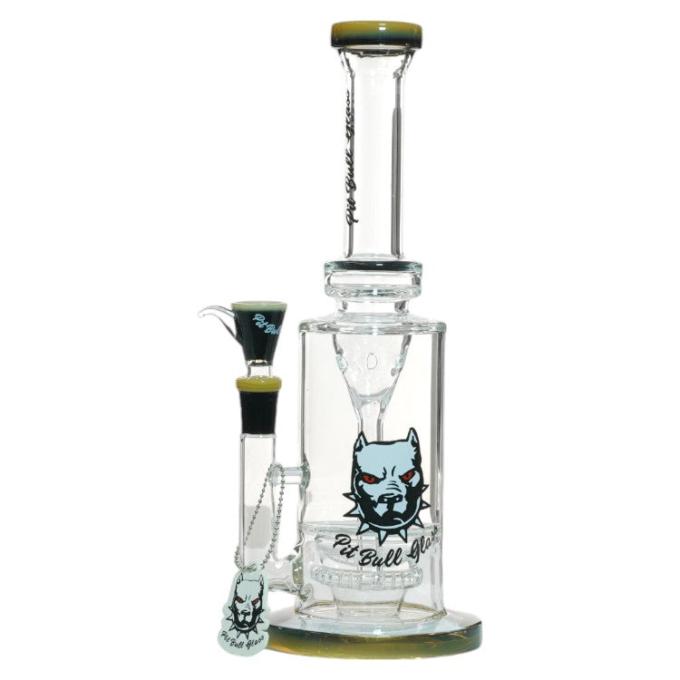 Pit Bull Glass Glass Shower (8966) 12.0" Yellow
