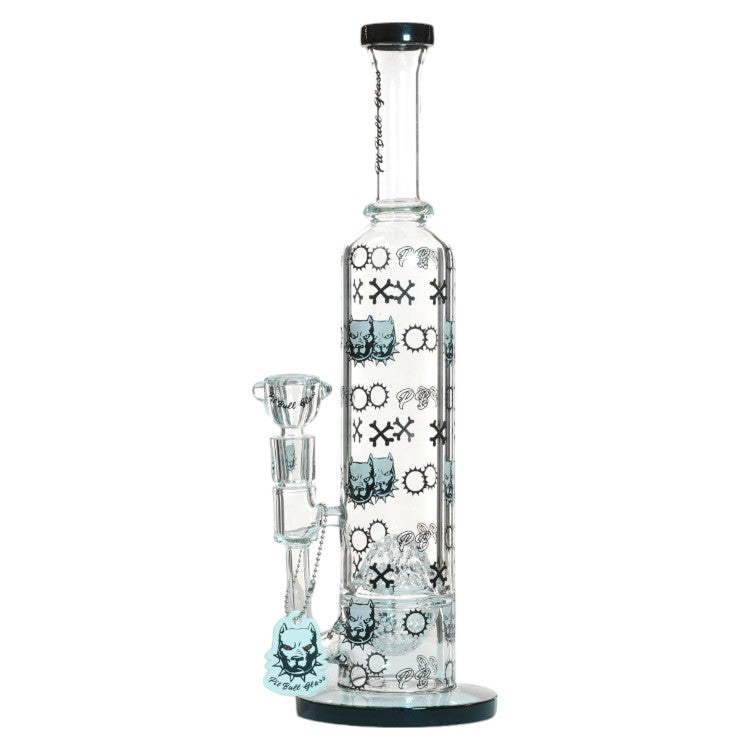 Pit Bull Glass Glass Logo STR (8970) 14.0" Black