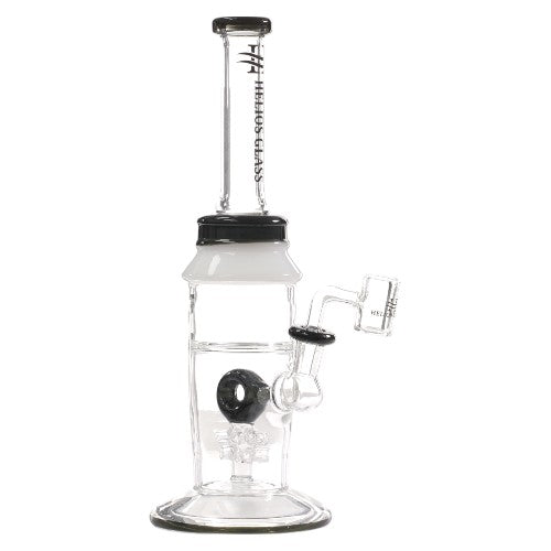Helios Glass Glass Donut (9309) 12.0" Black