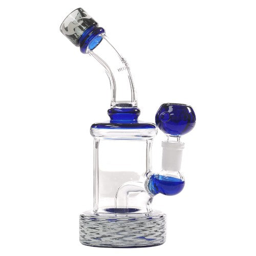 Helios Glass Glass Fancy (9312) 8.0" Blue