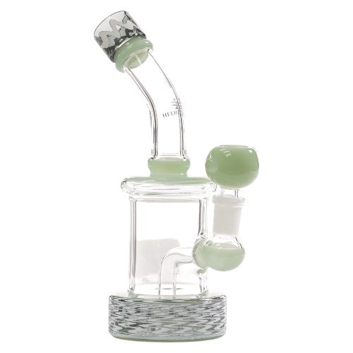 Helios Glass Glass Fancy (9312) 8.0" Milky Green