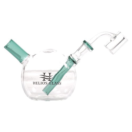 Helios Glass Glass Ball (9313) 5.0" Teal