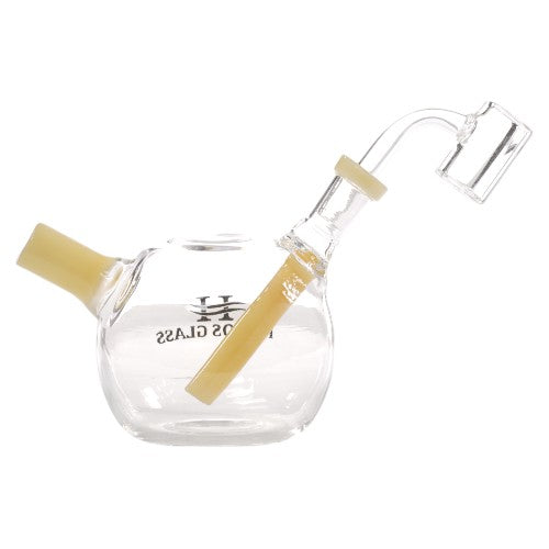 Helios Glass Glass Ball (9313) 5.0" Amber