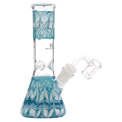 Helios Glass Glass Fancy (9319) 14.0" Teal