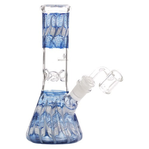 Helios Glass Glass Fancy (9319) 14.0" Blue