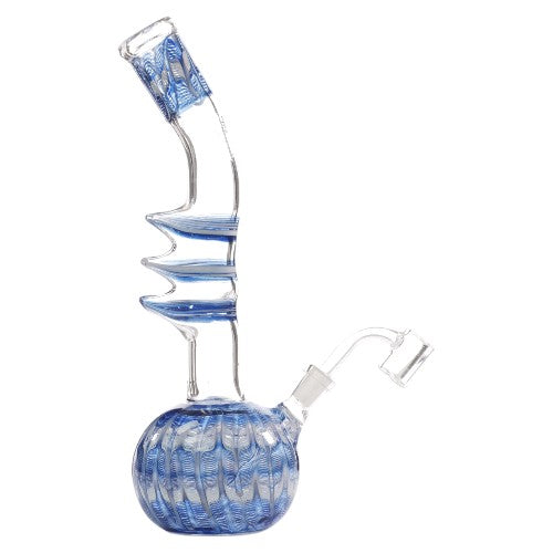Helios Glass Glass Fancy Ball (9323) 12.0" Blue