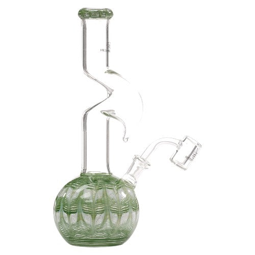 Helios Glass Glass Fancy Ball (9324) 10.0" Green