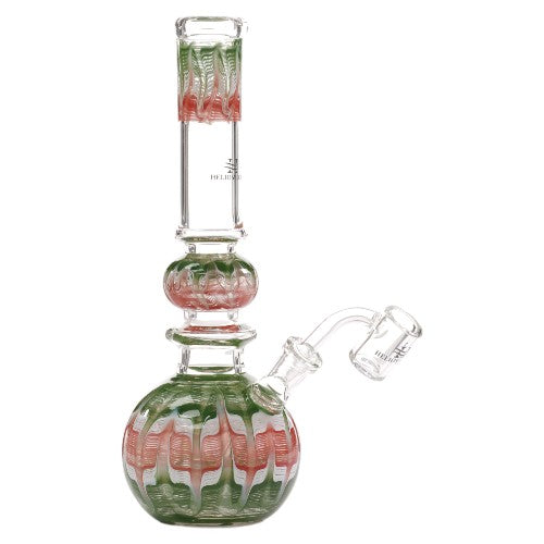 Helios Glass Glass Fancy Ball (9325) 10.0" Green