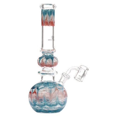 Helios Glass Glass Fancy Ball (9325) 10.0" Blue