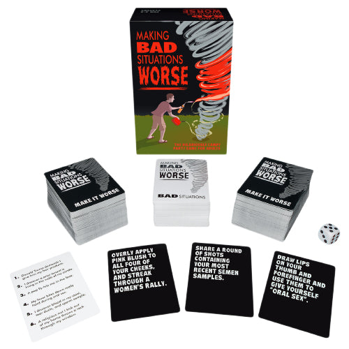 Unbranded Adult Games Making Bad Situations Worse