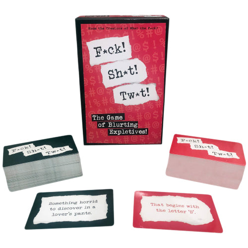 Unbranded Adult Games F*ck! Sh*t! Tw*t!