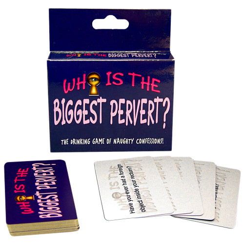 Unbranded Adult Games Who is the Biggest Pervert?