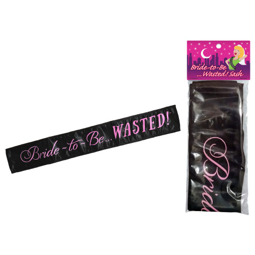 Unbranded Party & Fun "Bride-to-Be...Wasted!" Sash