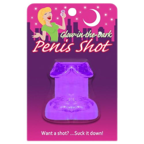 Unbranded Party & Fun Glowing Penis Shooter Purple