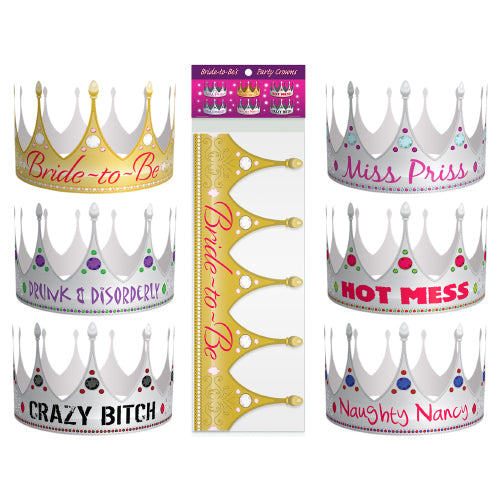 Unbranded Party & Fun Bride-to-Be's Party Crowns